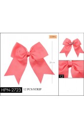 Cheer Bows-HPN-2723/CORAL